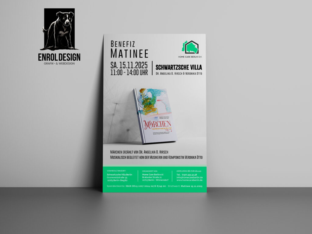 Design für Engagement – Plakatgestaltung für Home Care Berlin e.V.