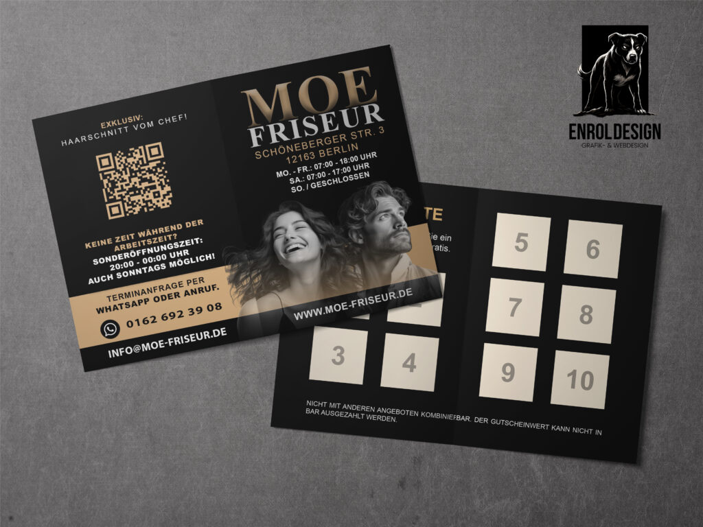 Moe Friseur Bonuskarte