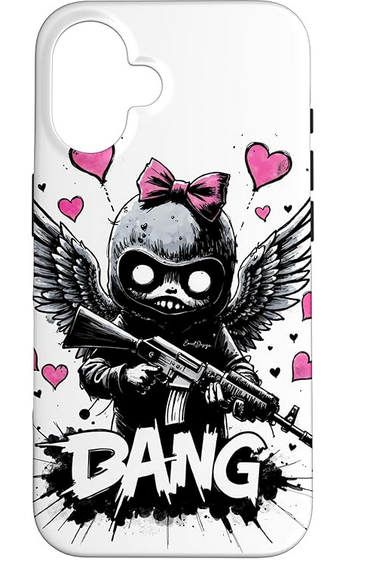 EnrolDesign Case mit Skull und Irokesen – "Rebellion is my Style" für iPhone