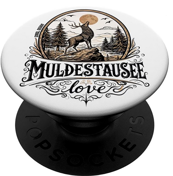 Jetzt auf Amazon erhältlich: Muldestausee Love – das regionale Design von EnrolDesign