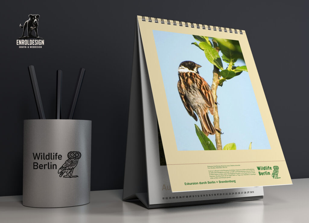 Wildlife Berlin Kalender 2025 – Berlin wild und wunderschön