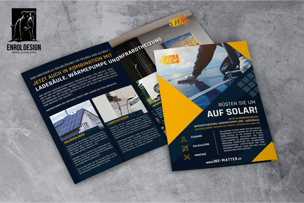 A5-Flyer für Wematter