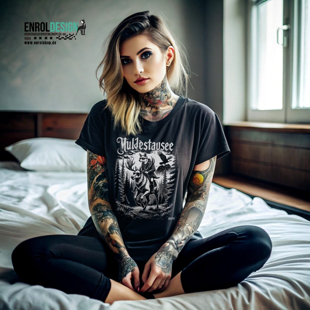 Muldestausee Heimatliebe – Das neue Shirtdesign von EnrolDesign