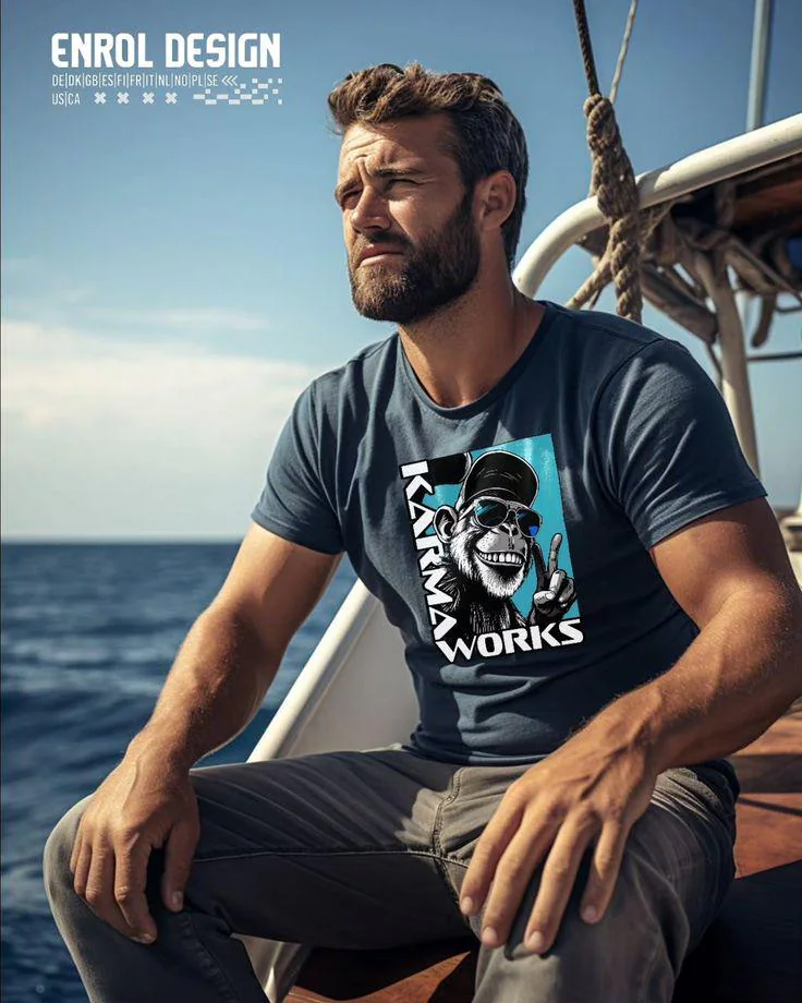Karma Works – Das neue Affen-Shirt von EnrolDesign