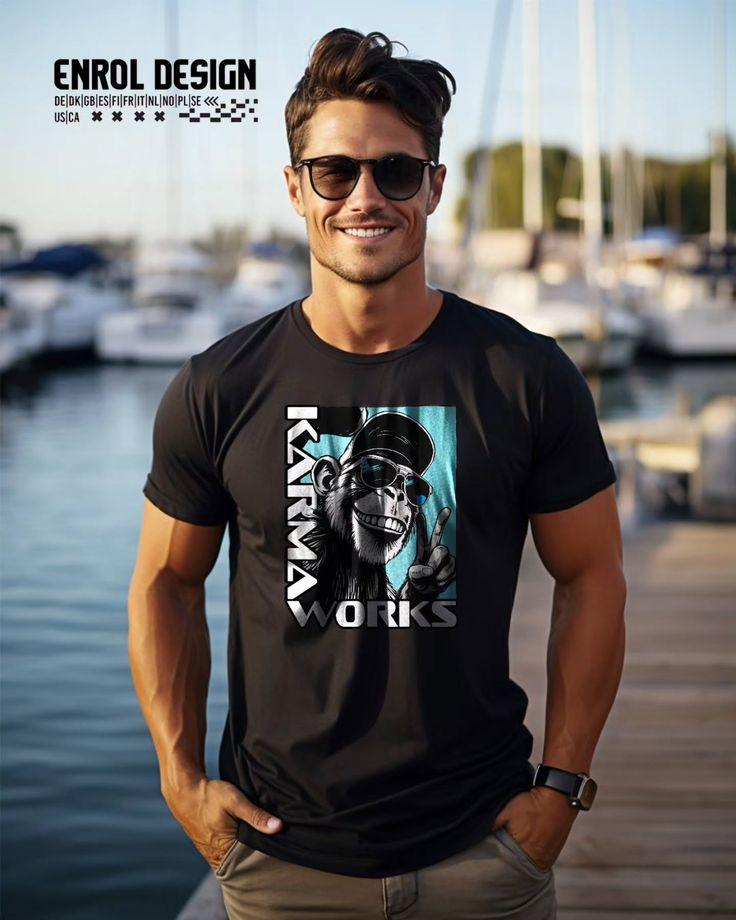 Karma Works – Das neue Affen-Shirt von EnrolDesign